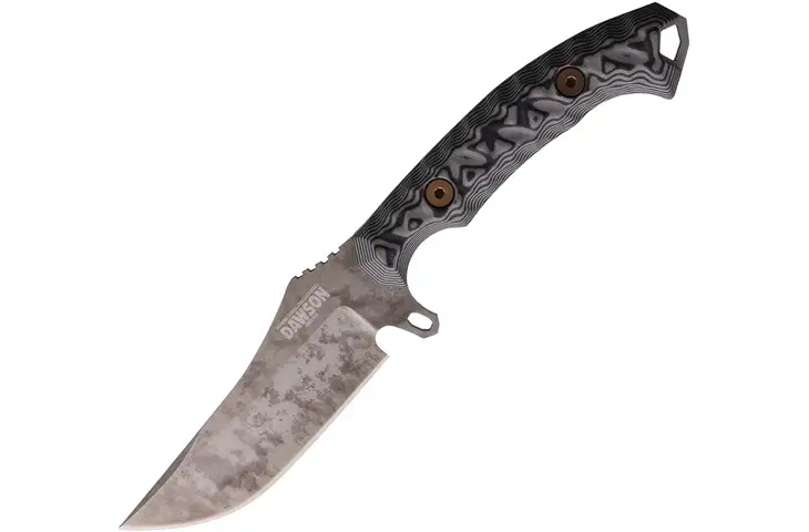 Dawson Knives Woodsman Fixed Blade Blk/Gry 765546441126 w/ Free Shipping and Handling